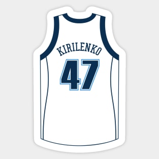 Andrei Kirilenko Utah Jersey Qiangy Sticker